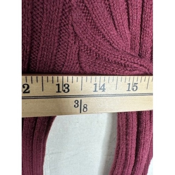 Hollister Womens Maroon Sweater Dress‎ Size XS - Picture 4 of 6